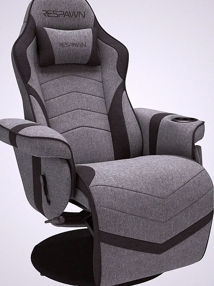 900 Console Gaming Recliner with Footrest and Lumbar Support - Comfortable Ergon